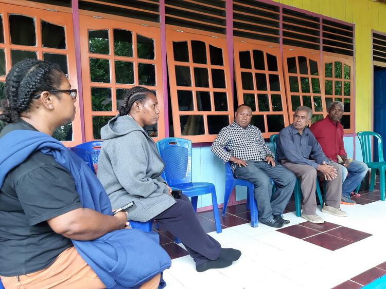 Tim Ketemu deng perwakilan Klasis Imekko 